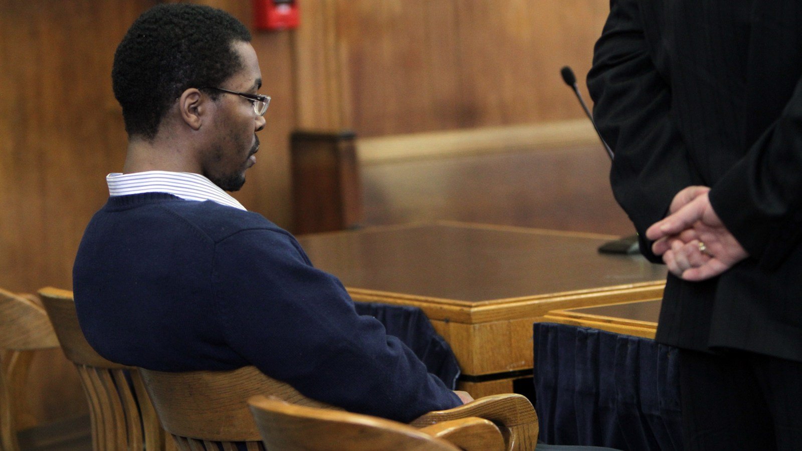 Daunte Beal at Suffolk Superior Court during his April 2011 sentencing